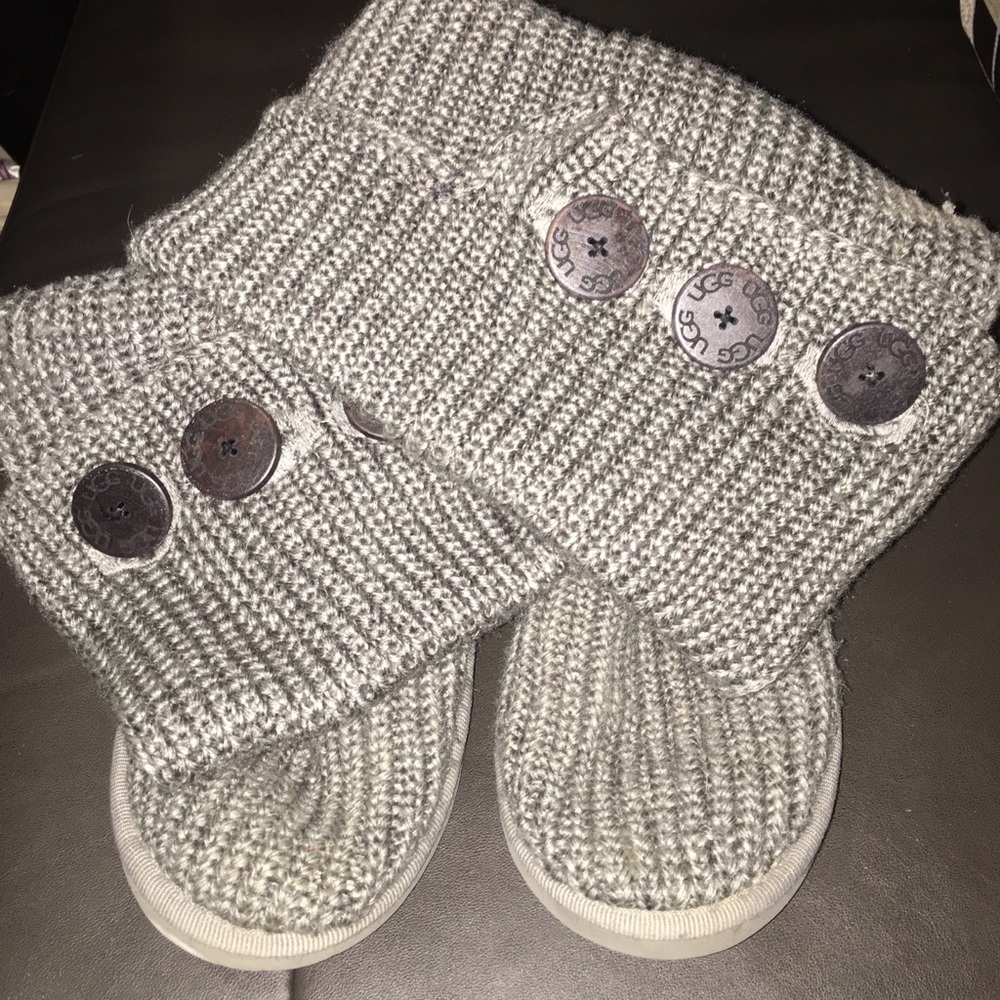 Ugg Cardi knit boots size 8